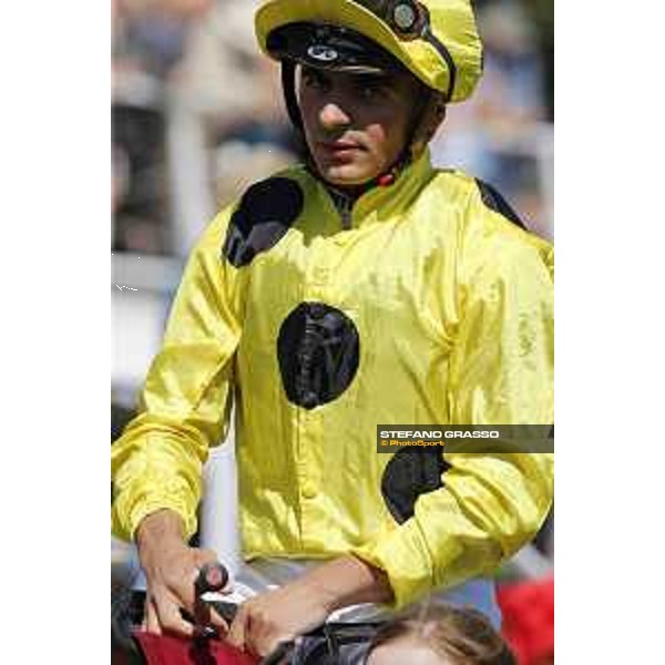 QATAR Goodwood Festival Andrea Atzeni on Lady of Dubai Goodwood, Fifht day, 1st august 2015 ph.Stefano Grasso/QEF