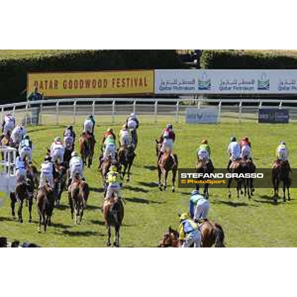 QATAR Goodwood Festival Frankie Dettori on Magical Memory wins the QATAR Stewards\' Cup Goodwood, Fifht day, 1st august 2015 ph.Stefano Grasso/QEF