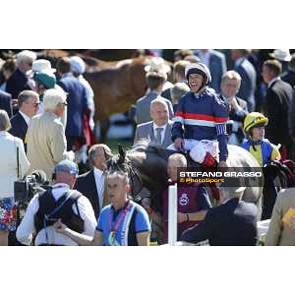 QATAR Goodwood Festival Frankie Dettori on Magical Memory wins the QATAR Stewards\' Cup Goodwood, Fifht day, 1st august 2015 ph.Stefano Grasso/QEF