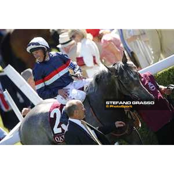 QATAR Goodwood Festival Frankie Dettori on Magical Memory wins the QATAR Stewards\' Cup Goodwood, Fifht day, 1st august 2015 ph.Stefano Grasso/QEF