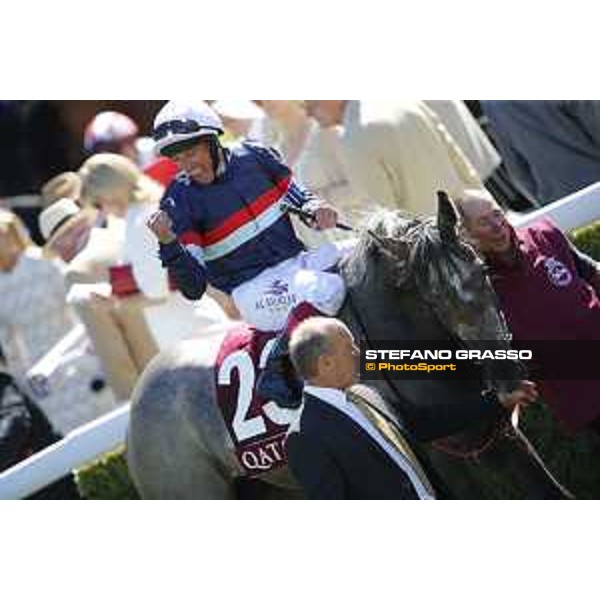 QATAR Goodwood Festival Frankie Dettori on Magical Memory wins the QATAR Stewards\' Cup Goodwood, Fifht day, 1st august 2015 ph.Stefano Grasso/QEF