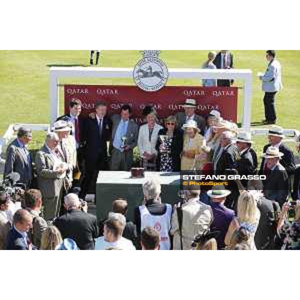 QATAR Goodwood Festival The prize giving ceremony of the QATAR Stewards\' Cup Goodwood, Fifht day, 1st august 2015 ph.Stefano Grasso/QEF