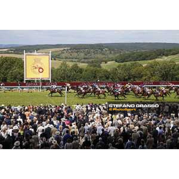 QATAR Goodwood Festival Frankie Dettori on Golden Steps wins the QATAR Stewards\' Sprint Syakes Goodwood, Fifht day, 1st august 2015 ph.Stefano Grasso/QEF