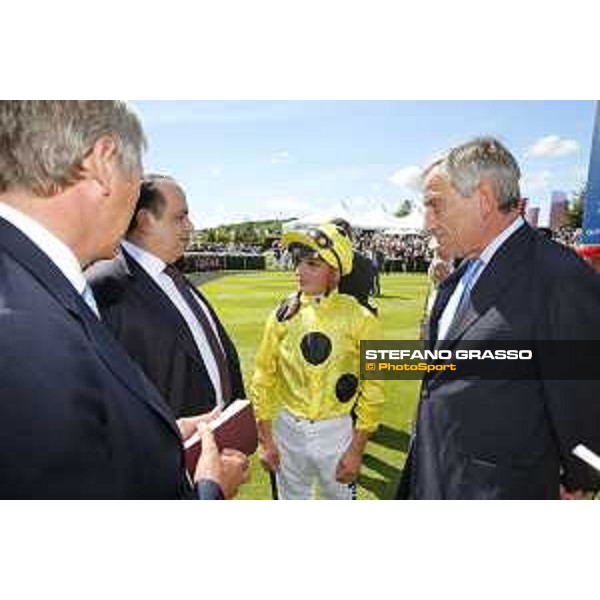 QATAR Goodwood Festival Luca Cumani and Andrea Atzeni - the QATAR Nassau Stakes Goodwood, Fifht day, 1st august 2015 ph.Stefano Grasso/QEF