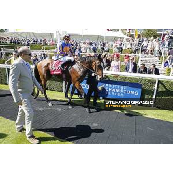 QATAR Goodwood Festival W.M.Lordan on Legatissimo winners of he QATAR Nassau Stakes Goodwood, Fifht day, 1st august 2015 ph.Stefano Grasso/QEF