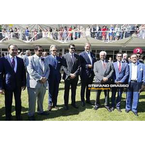 QATAR Goodwood Festival Hamad Al-Attiyah and the Earl of March Goodwood, Fifht day, 1st august 2015 ph.Stefano Grasso/QEF