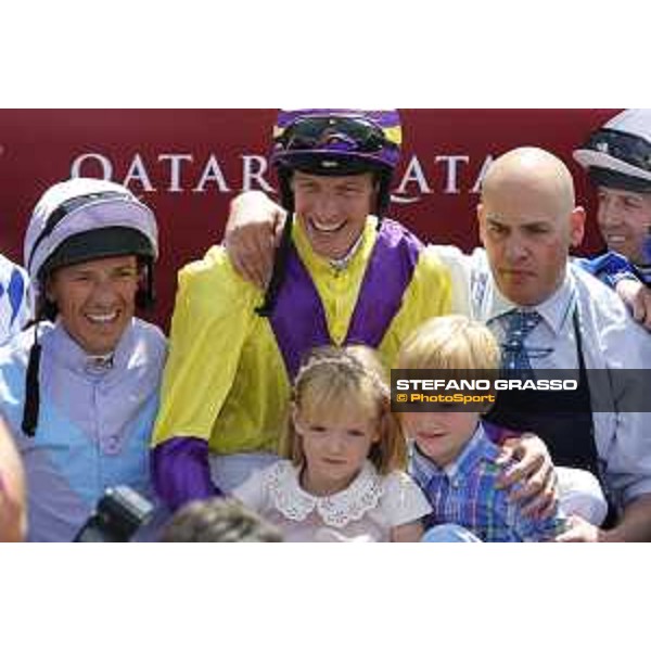 QATAR Goodwood Festival Frankie Dettori and Richard Hughes Goodwood, Fifht day, 1st august 2015 ph.Stefano Grasso/QEF