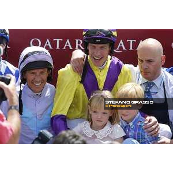 QATAR Goodwood Festival Frankie Dettori and Richard Hughes Goodwood, Fifht day, 1st august 2015 ph.Stefano Grasso/QEF