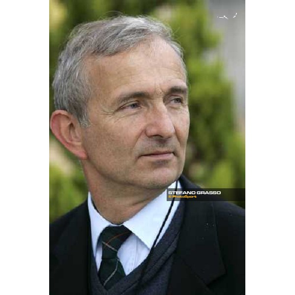 Mr. de Lagarde, manager of the racetracks in France Rome, 7th october 2005 ph. Stefano Grasso