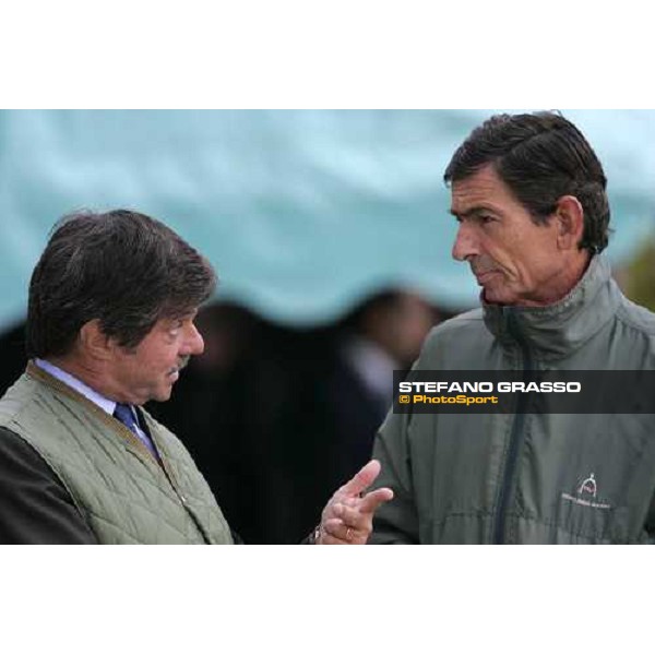 On. Mario Masini and Mr. Giorgio Guglielmi Rome, 7th october 2005 ph. Stefano Grasso