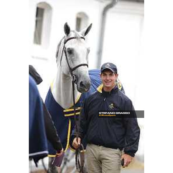 Aachen - FEI European Championships 2015 The Vet Check - Emanuele Gaudiano and Caspar 232 Aachen,17th August 2015 ph.Stefano Grasso/Loro Piana