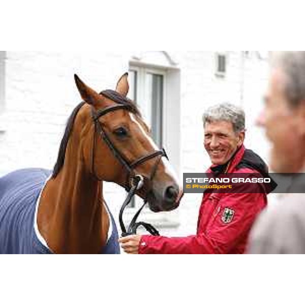 Aachen - FEI European Championships 2015 The Vet Check - Ludger Beerbaum and For Sale 6 Aachen,17th August 2015 ph.Stefano Grasso/Loro Piana