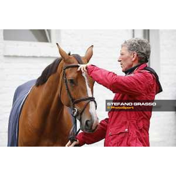 Aachen - FEI European Championships 2015 The Vet Check - Ludger Beerbaum and For Sale 6 Aachen,17th August 2015 ph.Stefano Grasso/Loro Piana