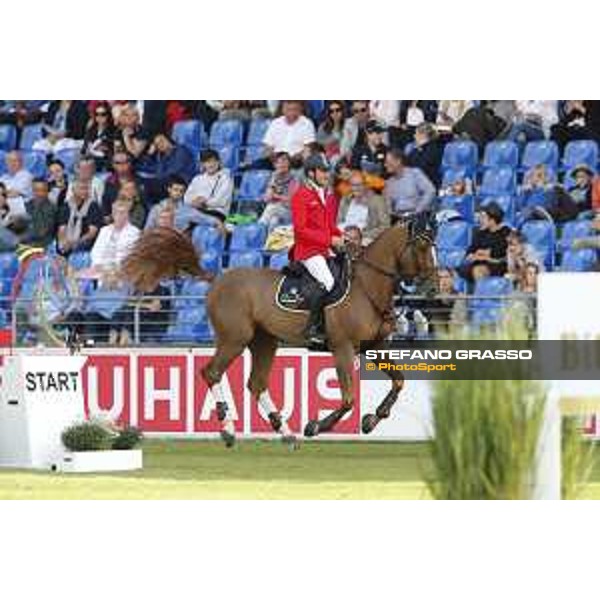 Aachen - FEI European Championships 2015 Piergiorgio Bucci and Catwalk Z Aachen,19th August 2015 ph.Stefano Grasso/Loro Piana