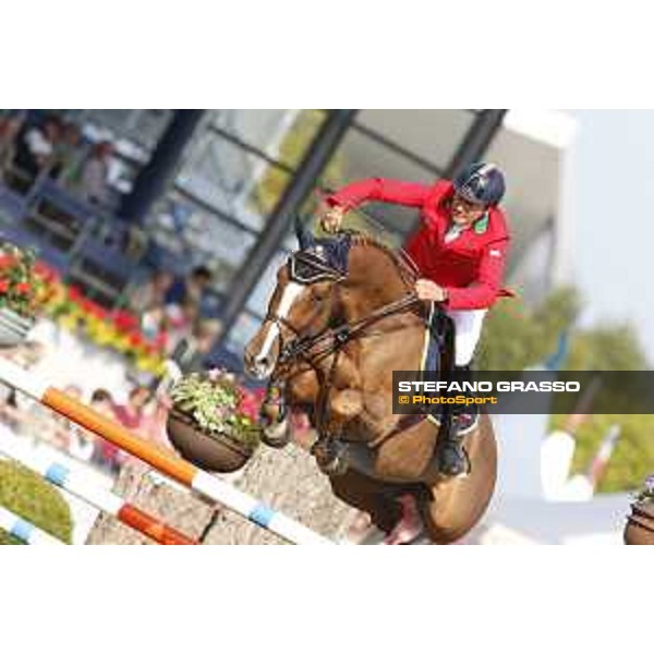Aachen - FEI European Championships 2015 Piergiorgio Bucci and Catwalk Z Aachen,19th August 2015 ph.Stefano Grasso/Loro Piana