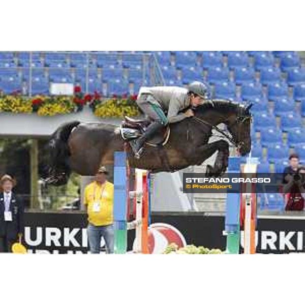 Aachen - FEI European Championships 2015 Emanuele Gaudiano on Admara 2 Aachen,19th August 2015 ph.Stefano Grasso/Loro Piana