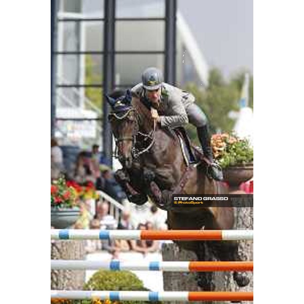 Aachen - FEI European Championships 2015 Emanuele Gaudiano on Admara 2 Aachen,19th August 2015 ph.Stefano Grasso/Loro Piana