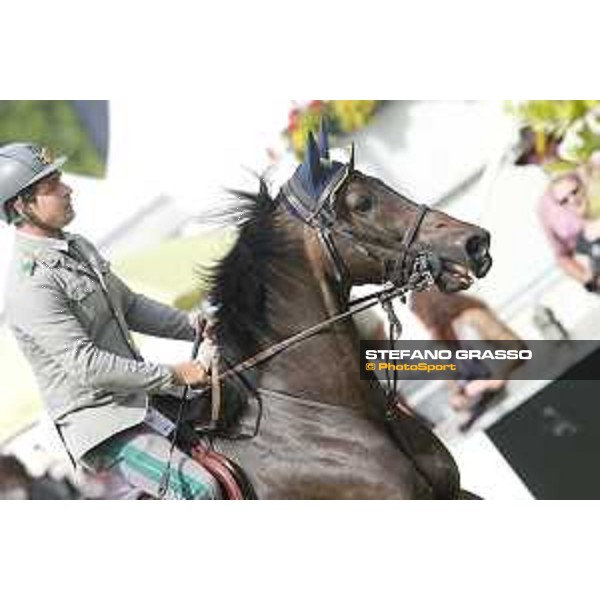 Aachen - FEI European Championships 2015 Emanuele Gaudiano on Admara 2 Aachen,19th August 2015 ph.Stefano Grasso/Loro Piana