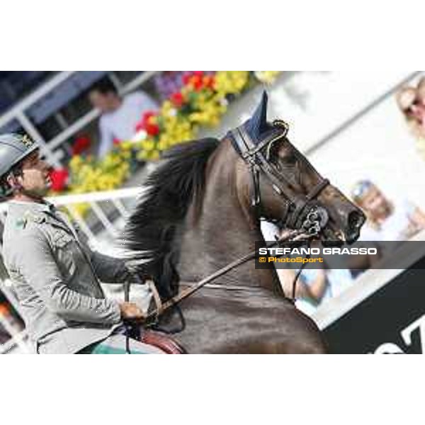 Aachen - FEI European Championships 2015 Emanuele Gaudiano on Admara 2 Aachen,19th August 2015 ph.Stefano Grasso/Loro Piana