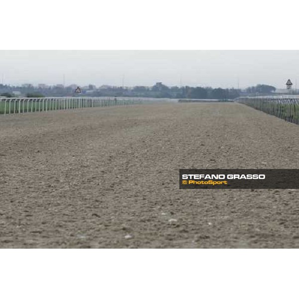 the new all-weather race track at Capannelle Rome, 7th october 2005 ph. Stefano Grasso