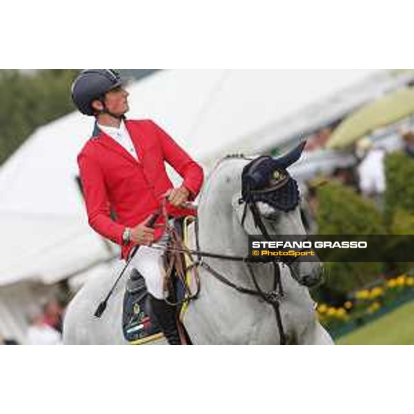 Aachen - FEI European Championships 2015 Lorenzo De Luca on Geisha Van Orshof Aachen,19th August 2015 ph.Stefano Grasso/Loro Piana