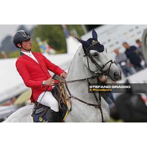 Aachen - FEI European Championships 2015 Lorenzo De Luca on Geisha Van Orshof Aachen,19th August 2015 ph.Stefano Grasso/Loro Piana