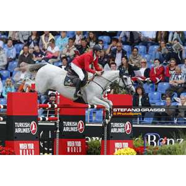 Aachen - FEI European Championships 2015 Lorenzo De Luca on Geisha Van Orshof Aachen,19th August 2015 ph.Stefano Grasso/Loro Piana