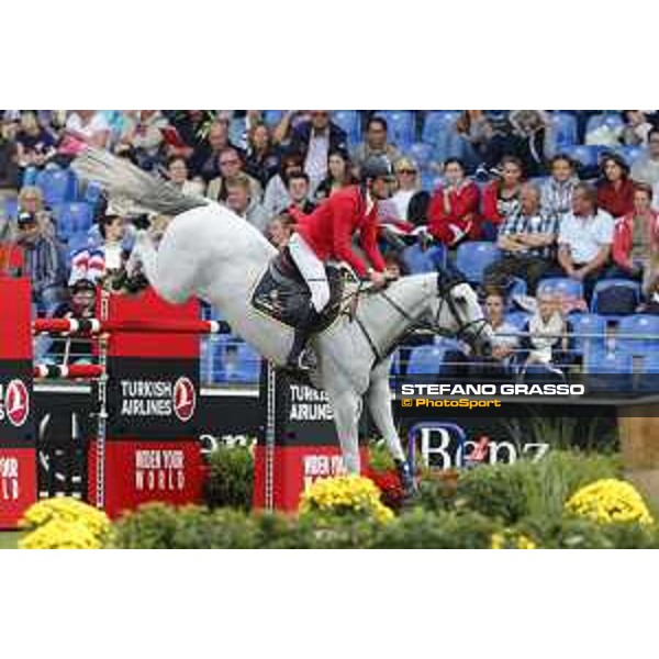Aachen - FEI European Championships 2015 Lorenzo De Luca on Geisha Van Orshof Aachen,19th August 2015 ph.Stefano Grasso/Loro Piana