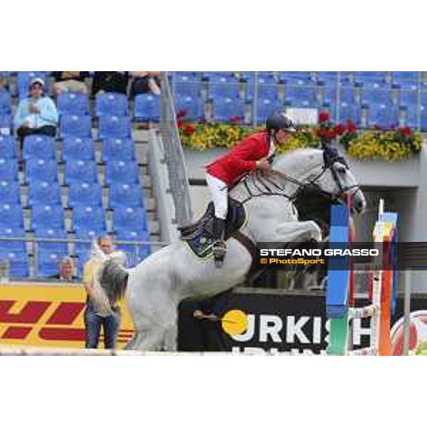 Aachen - FEI European Championships 2015 Lorenzo De Luca on Geisha Van Orshof Aachen,19th August 2015 ph.Stefano Grasso/Loro Piana