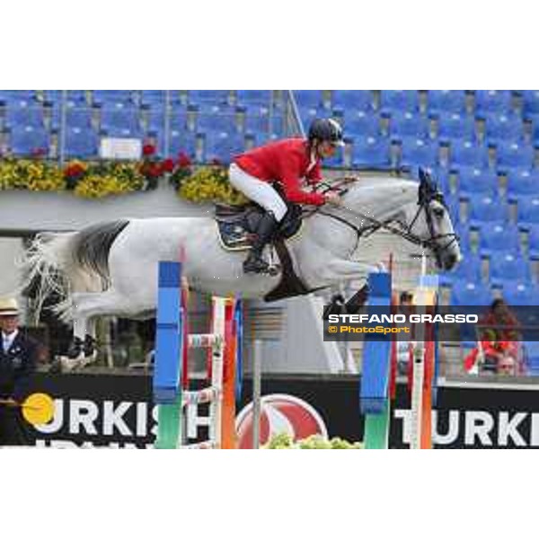 Aachen - FEI European Championships 2015 Lorenzo De Luca on Geisha Van Orshof Aachen,19th August 2015 ph.Stefano Grasso/Loro Piana