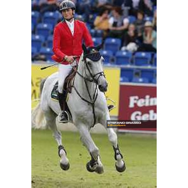 Aachen - FEI European Championships 2015 Lorenzo De Luca on Geisha Van Orshof Aachen,19th August 2015 ph.Stefano Grasso/Loro Piana