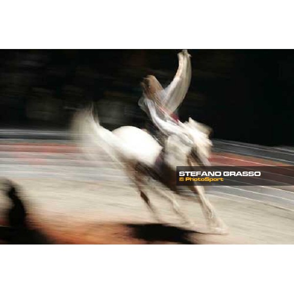 show Bartabas and Zingaro in ÇLoungta, les chevaux de ventÈ Rome, 8th october 2005 ph. Stefano Grasso