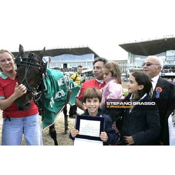 Fuente Park connection, winners of consolazione 78¡ Derby Italiano del Trotto Roma Tordivalle 9th october 2005 ph. Stefano Grasso