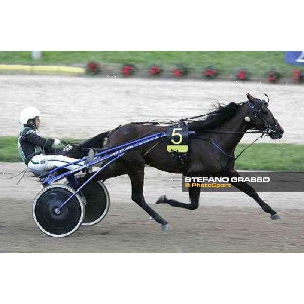 Enrico Bellei with Elemon Rum wins Premio Elena Tudini Roma Tordivalle 9th october 2005 ph. Stefano Grasso