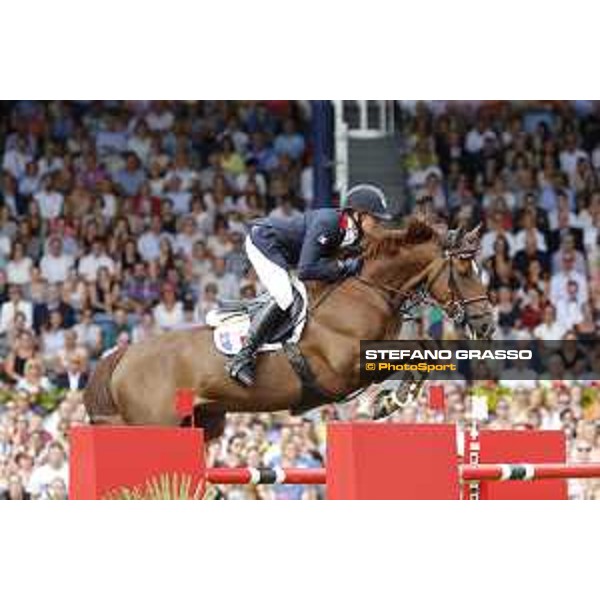 Aachen - FEI European Championships 2015 Simon Delestre on Ryan des Hayettes, bronze medal Aachen,23rd August 2015 ph.Stefano Grasso/Loro Piana