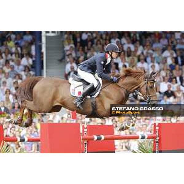 Aachen - FEI European Championships 2015 Simon Delestre on Ryan des Hayettes, bronze medal Aachen,23rd August 2015 ph.Stefano Grasso/Loro Piana