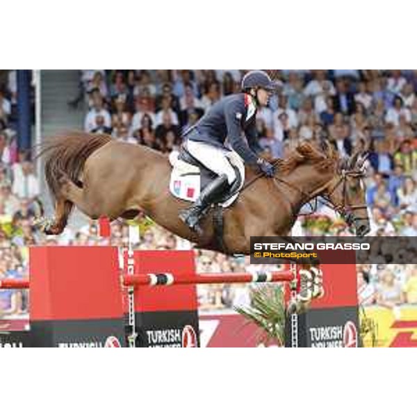 Aachen - FEI European Championships 2015 Simon Delestre on Ryan des Hayettes, bronze medal Aachen,23rd August 2015 ph.Stefano Grasso/Loro Piana
