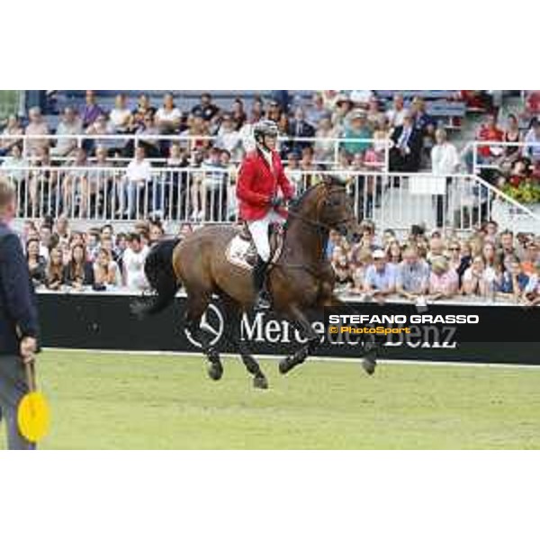 Aachen - FEI European Championships 2015 Gregory Wathelet on Conrad de Hus,silver medal Aachen,23rd August 2015 ph.Stefano Grasso/Loro Piana