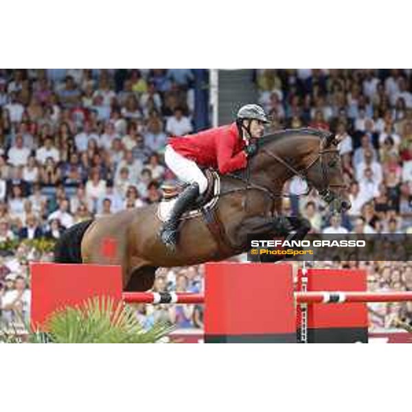 Aachen - FEI European Championships 2015 Gregory Wathelet on Conrad de Hus,silver medal Aachen,23rd August 2015 ph.Stefano Grasso/Loro Piana