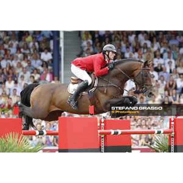Aachen - FEI European Championships 2015 Gregory Wathelet on Conrad de Hus,silver medal Aachen,23rd August 2015 ph.Stefano Grasso/Loro Piana