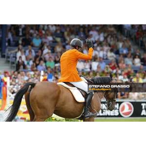 Aachen - FEI European Championships 2015 Jeroen Dubbeldam on SFN Zenith N.O.P., gold medal Aachen,23rd August 2015 ph.Stefano Grasso/Loro Piana