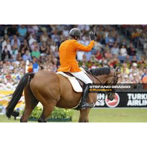 Aachen - FEI European Championships 2015 Jeroen Dubbeldam on SFN Zenith N.O.P., gold medal Aachen,23rd August 2015 ph.Stefano Grasso/Loro Piana