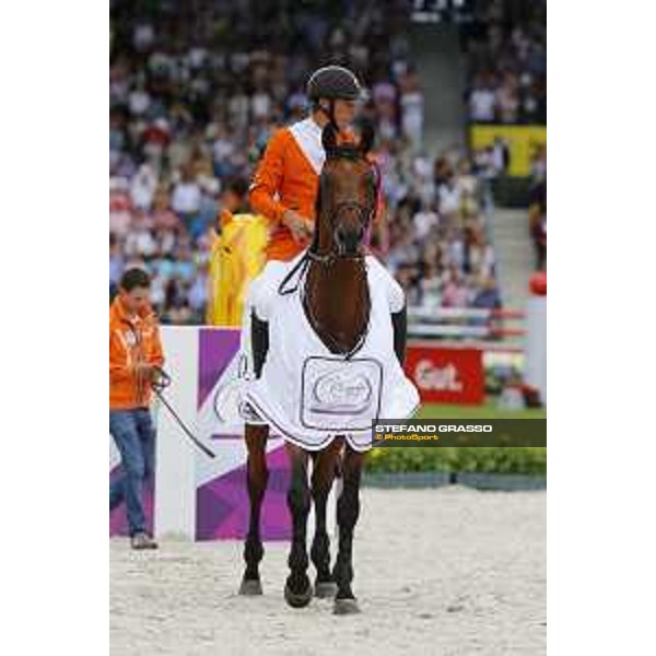 Aachen - FEI European Championships 2015 Jeroen Dubbeldam on SFN Zenith N.O.P., gold medal Aachen,23rd August 2015 ph.Stefano Grasso/Loro Piana