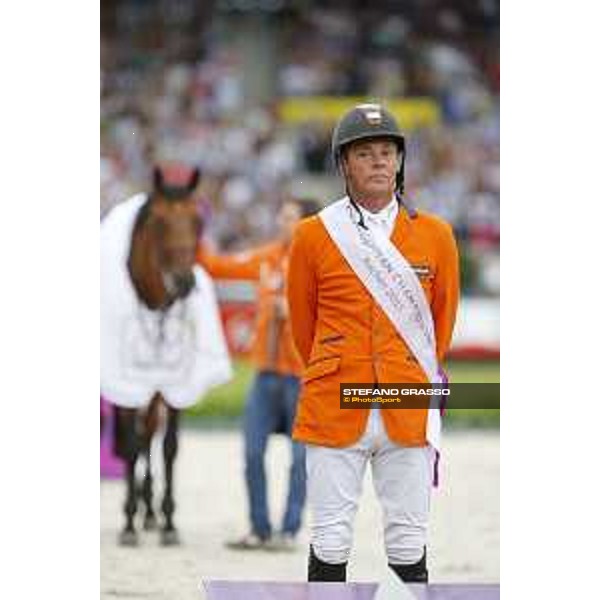 Aachen - FEI European Championships 2015 Jeroen Dubbeldam on SFN Zenith N.O.P., gold medal Aachen,23rd August 2015 ph.Stefano Grasso/Loro Piana