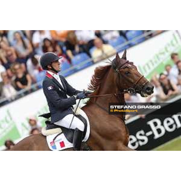 Aachen - FEI European Championships 2015 Simon Delestre on Ryan des Hayettes, bronze medal Aachen,23rd August 2015 ph.Stefano Grasso/Loro Piana