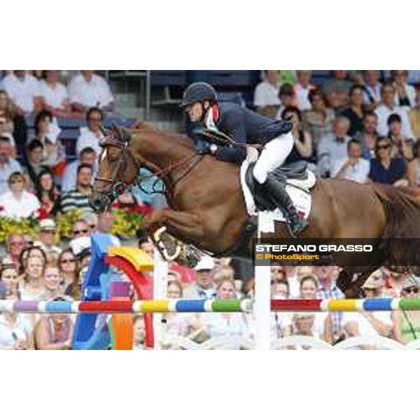 Aachen - FEI European Championships 2015 Simon Delestre on Ryan des Hayettes, bronze medal Aachen,23rd August 2015 ph.Stefano Grasso/Loro Piana