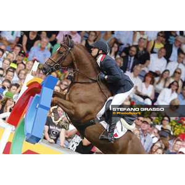 Aachen - FEI European Championships 2015 Simon Delestre on Ryan des Hayettes, bronze medal Aachen,23rd August 2015 ph.Stefano Grasso/Loro Piana