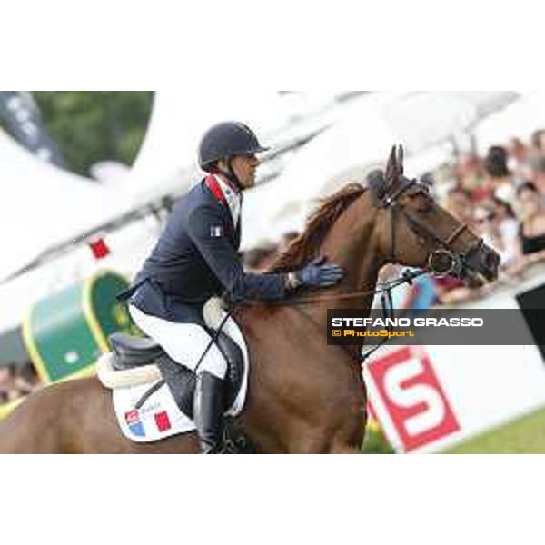 Aachen - FEI European Championships 2015 Simon Delestre on Ryan des Hayettes, bronze medal Aachen,23rd August 2015 ph.Stefano Grasso/Loro Piana