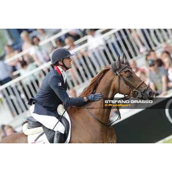 Aachen - FEI European Championships 2015 Simon Delestre on Ryan des Hayettes, bronze medal Aachen,23rd August 2015 ph.Stefano Grasso/Loro Piana