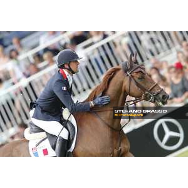 Aachen - FEI European Championships 2015 Simon Delestre on Ryan des Hayettes, bronze medal Aachen,23rd August 2015 ph.Stefano Grasso/Loro Piana